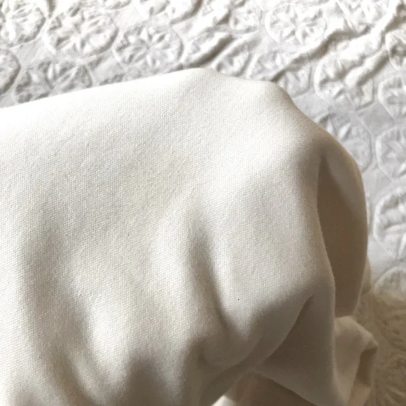 NWT Athleta wide leg sweatpants cropped white cream XL triumph hybrid capris - Picture 16 of 16